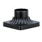 Westinghouse Fixture Accessory Outdoor PedistalMount Fluted, Textured Black Cast Alum 6790100 - alternate 1